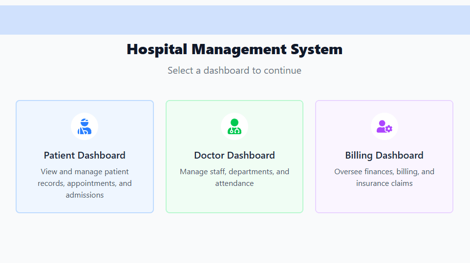 HMS-dashboard